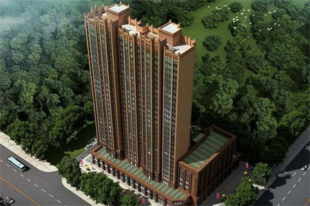 龙都百盛花园3室2厅1卫85万117m2出售